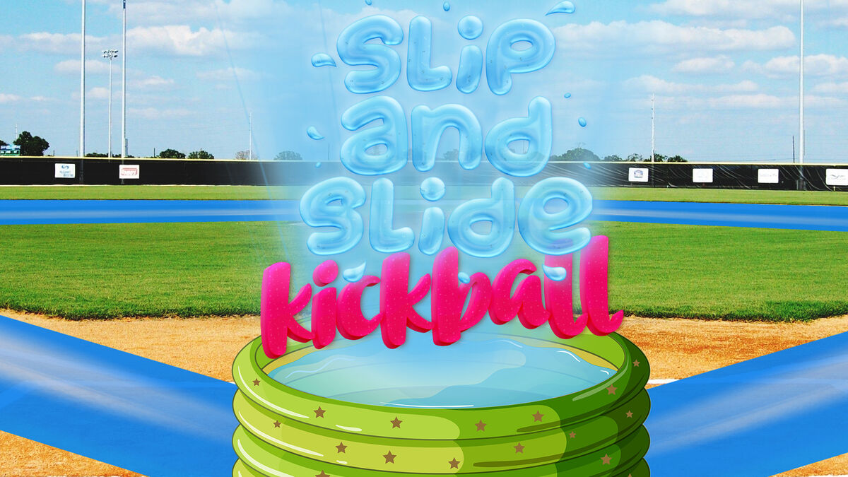 Event Graphics: Slip N Slide Kickball image number 0
